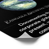 Pangaea Archival Network's Poster (Ecke)