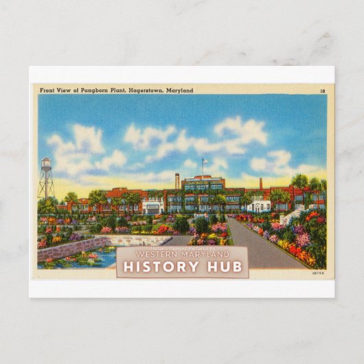 Pangborn-Pflanze Historischer Neudruck Postkarte (Vorderseite)