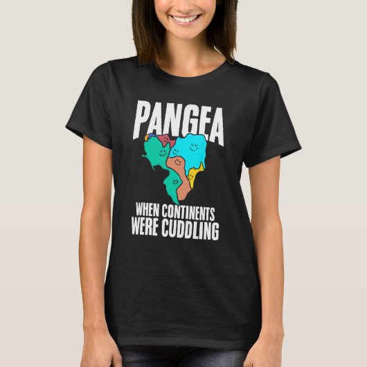 Pangea, als Kontinente die Geschichte für G durchw T-Shirt (Vorderseite)