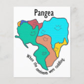 Pangea Continents Cuddling Multicolor (Rückseite)