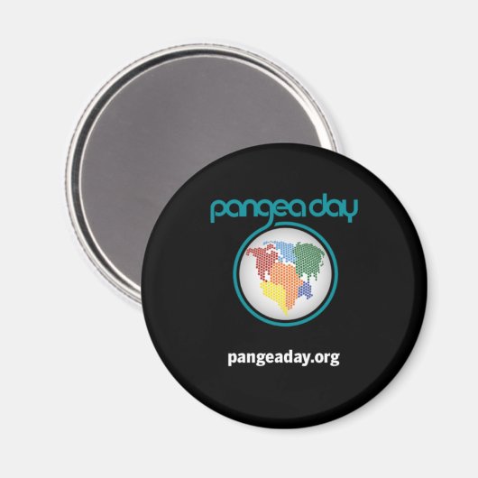 Pangea Day Magnet (Vorderseite/Rückseite)