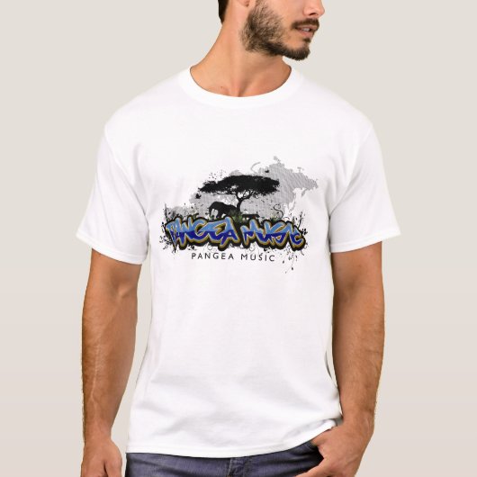 PANGEA-MUSIK Logo2 T-Shirt (Vorderseite)