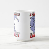 Pangea Unite Geography Tasse (Mittel)