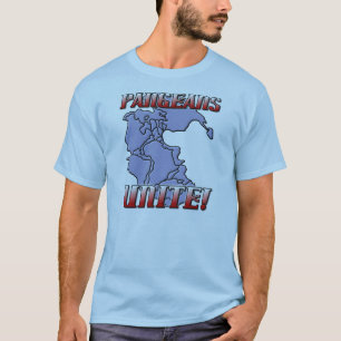 Pangea Vereint Geographie T-Shirt