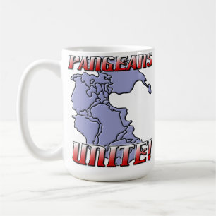 Pangea Vereint Geographie Tasse