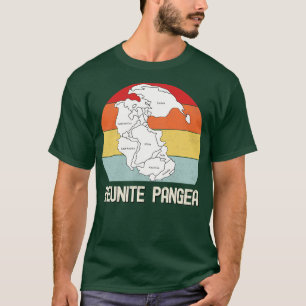 Pangea Vintage Retro Sonnenuntergang Distressed 2 T-Shirt
