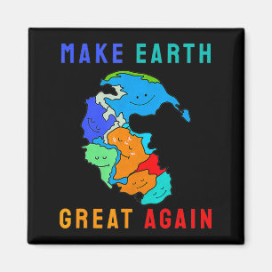 Pangea wiedervereinigen Die Erde wieder groß mache Magnet