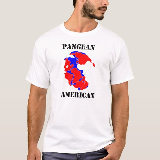 Pangean Amerikaner T-Shirt (Vorderseite)