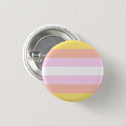 Pangender Flag Abzeichen Button (Vorne & Hinten)