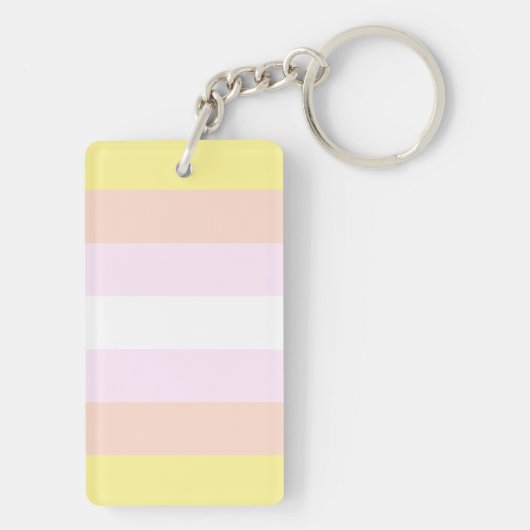 Pangender Pride Flag  Schlüsselanhänger (Rückseite)