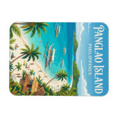 Panglao-Insel Philippinen Magnet (Horizontal)