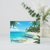 Panglao-Insel Philippinen Postkarte (Stehend Vorderseite)
