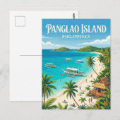 Panglao-Insel Philippinen Postkarte (Vorne/Hinten)
