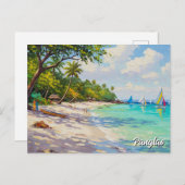 Panglao Island Philippinen Reisen Postkarte (Vorne/Hinten)