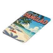 Panglao Island Philippines Travel Magnet (Linke Seite)