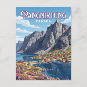 Pangnirtung Kanada Postkarte