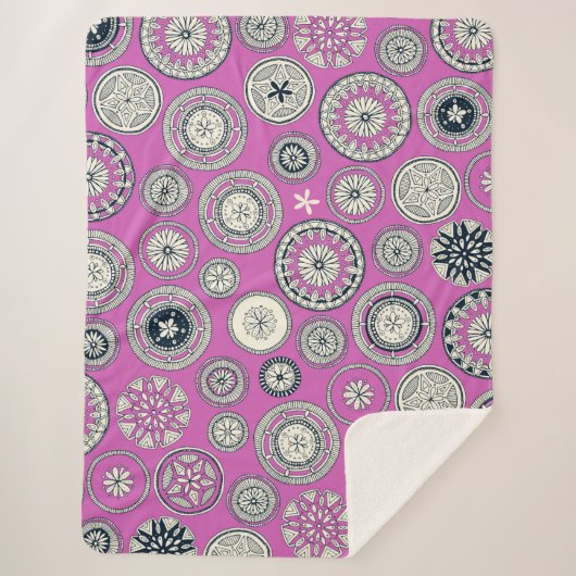 Pango magenta sherpadecke (Vorderseite)