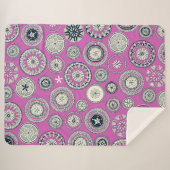 Pango magenta sherpadecke (Vorderseite (Horizontal))