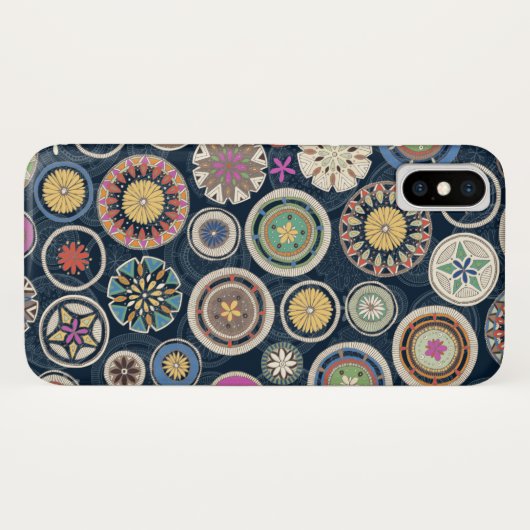 Pango Mandala echo Case-Mate iPhone Hülle (Rückseite (Horizontal))