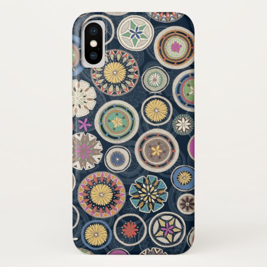 Pango Mandala echo Case-Mate iPhone Hülle (Rückseite)