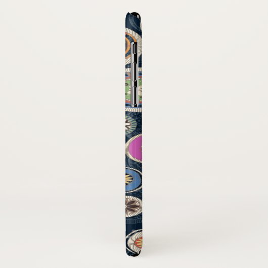 Pango Mandala echo Case-Mate iPhone Hülle (Hinten/Links)