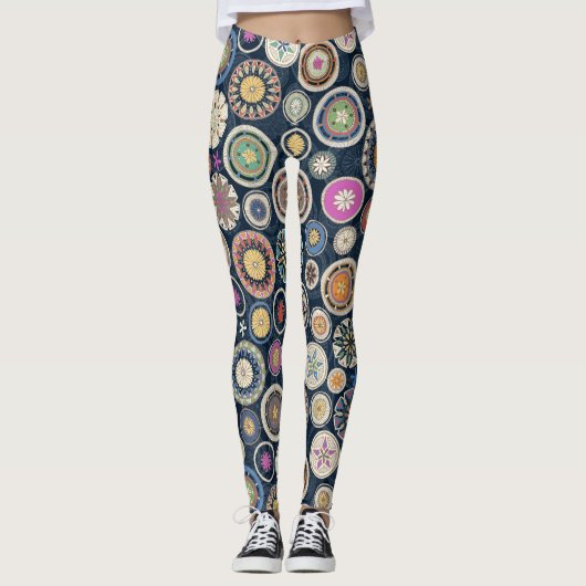 Pango Mandala echo Leggings (Vorderseite)