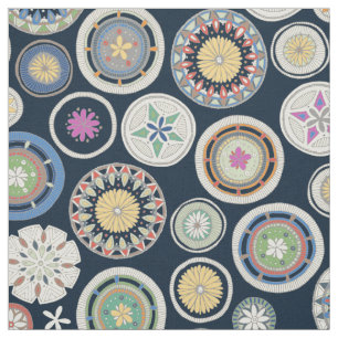 pango mandala indigo stoff