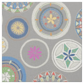 Pango Mandala Zinn Stoff (Nahaufnahme)