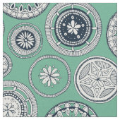 Pango-Pfefferminz Stoff (Nahaufnahme)