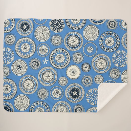 Pangoblau Sherpadecke (Vorderseite (Horizontal))