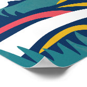 Pangolin Art Poster (Ecke)