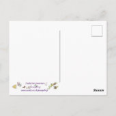 Pangolin aufgerollt, einfach zeichnend postkarte (Rückseite)