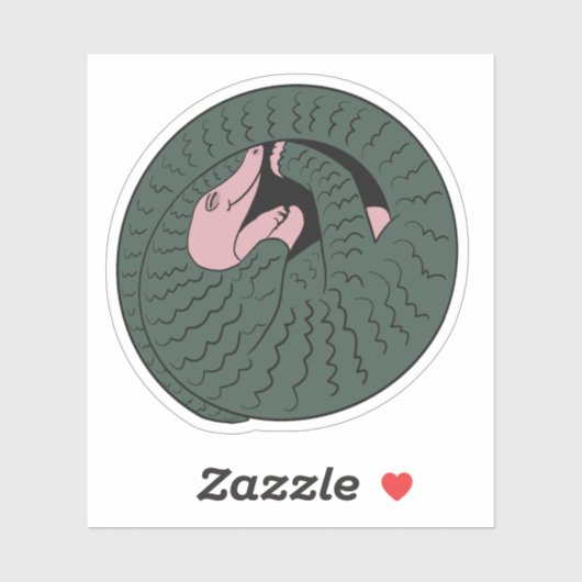 Pangolin Aufkleber (Blatt)