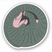 Pangolin Aufkleber (Vorderseite)