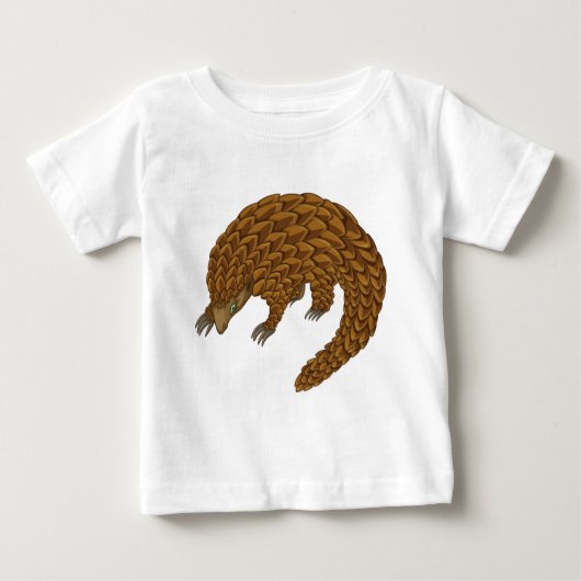 Pangolin Baby T-shirt (Vorderseite)