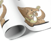 Pangolin bei Mandoline Geschenkpapier (Rolleneckpunkt)