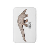 Pangolin-Cartoon Badematte (Vorderseite Vertikal)