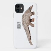 Pangolin-Cartoon Case-Mate iPhone Hülle (Rückseite)