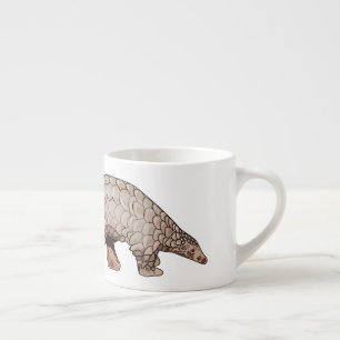 Pangolin-Cartoon Espressotasse
