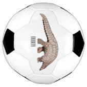Pangolin-Cartoon Fußball (Gedreht)