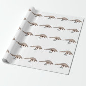 Pangolin-Cartoon Geschenkpapier (Ungerollt)