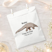 Pangolin-Cartoon Geschenktütchen (Ausgeschnitten)