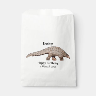 Pangolin-Cartoon Geschenktütchen