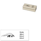 Pangolin-Cartoon Gummistempel (Stempel)
