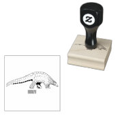 Pangolin-Cartoon Gummistempel (Stempel)