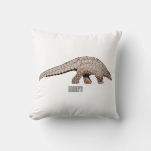 Pangolin-Cartoon Kissen