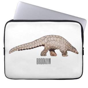 Pangolin-Cartoon Laptopschutzhülle