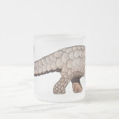 Pangolin-Cartoon Mattglastasse (Mittel)