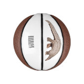 Pangolin-Cartoon Mini Basketball (Vertikal)