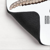 Pangolin-Cartoon Mousepad (Ecke)